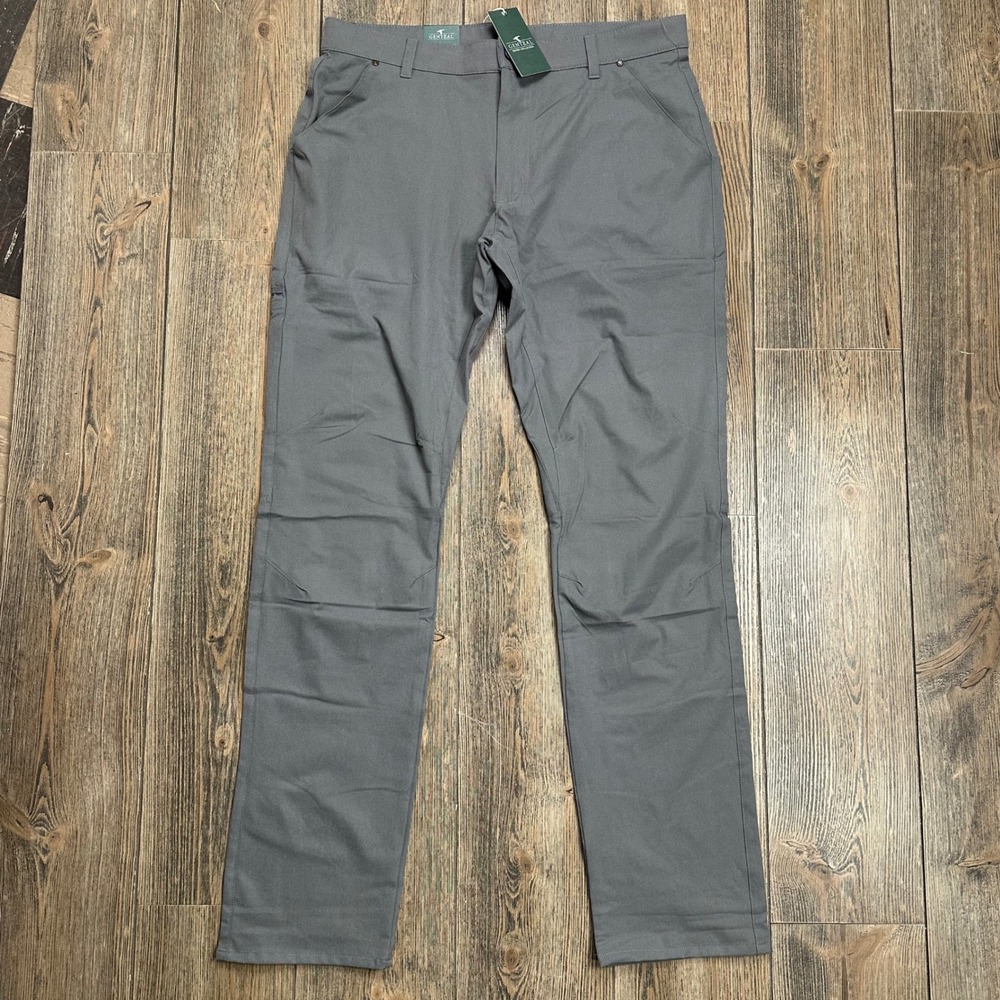 GenTeal Trailhead Pant Mens 34x30 Gray Classic Fit Wicking Trail Hiking NEW - Picture 3 of 11